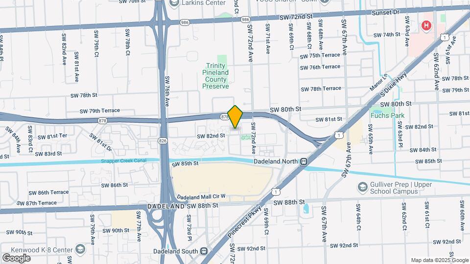 7251 SW 82nd St Map and Location Details