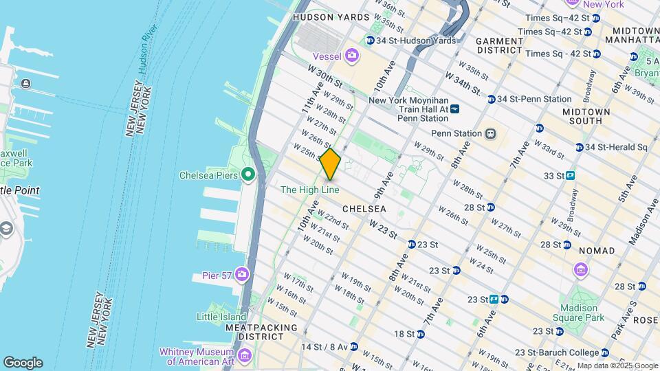 London Terrace Towers Map and Location Details