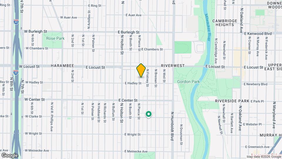 2812 N Pierce St Map and Location Details