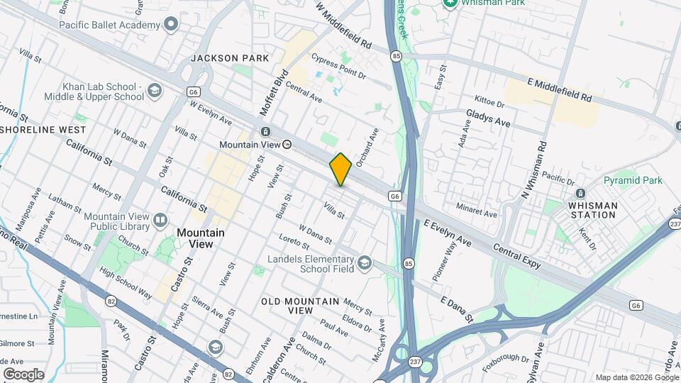 311 W Evelyn Ave Map and Location Details