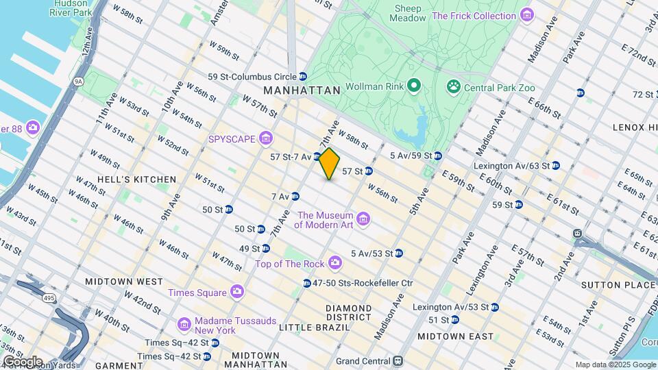 136 E 55th St, Unit FL2-ID1786 Map and Location Details