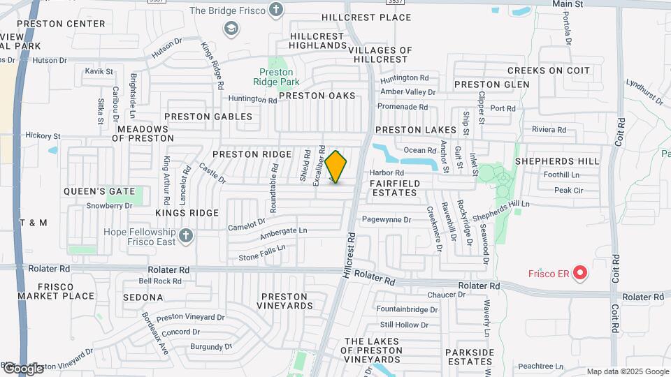 10931 Castle Dr Map and Location Details