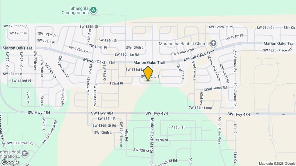 13205 SW 65th Cir Map and Location Details