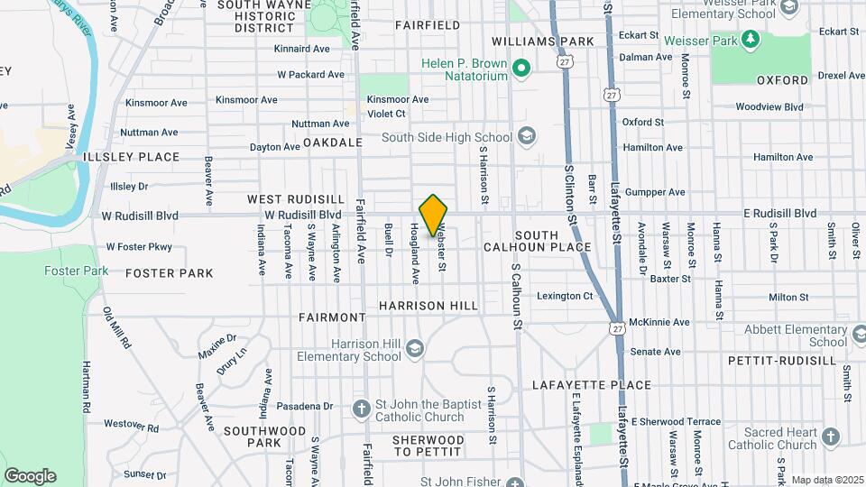 3934 Webster St Map and Location Details
