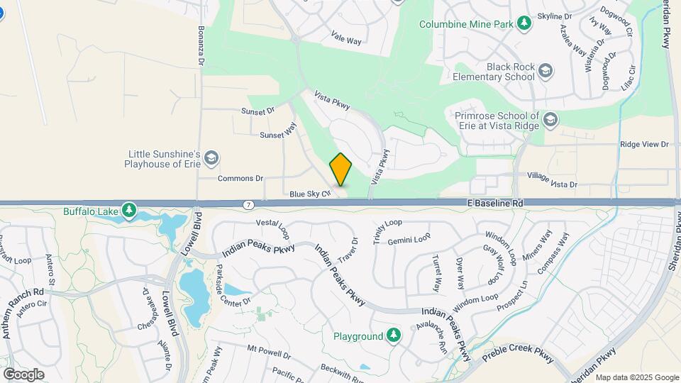 3155 Blue Sky Cir, Unit 16-104 Map and Location Details