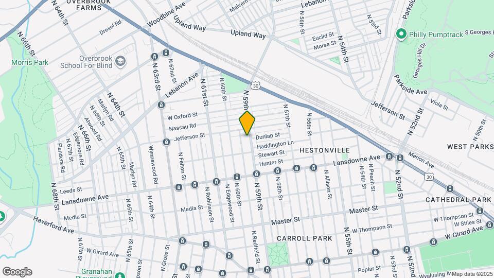 1736 N 59th St Map and Location Details