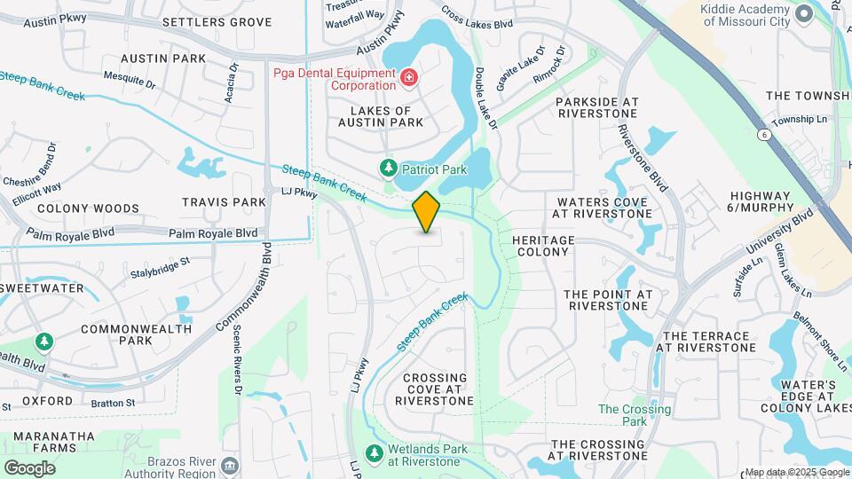4418 Sterling Heights Ln Map and Location Details