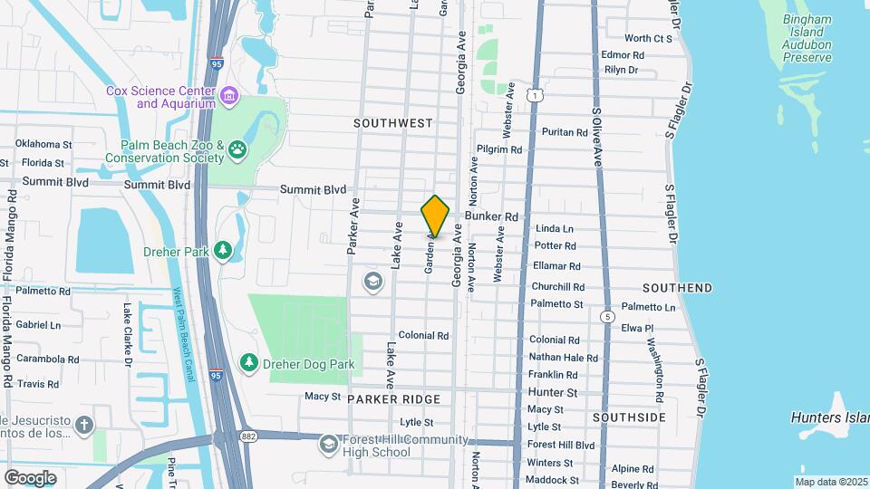 5606 Garden Ave Map and Location Details
