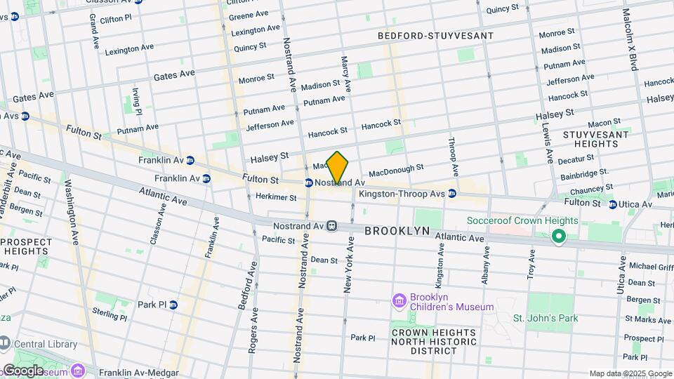 1328 Fulton St Map and Location Details