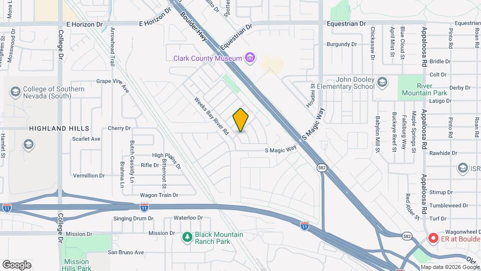 646 Pinetop Lake St Map and Location Details