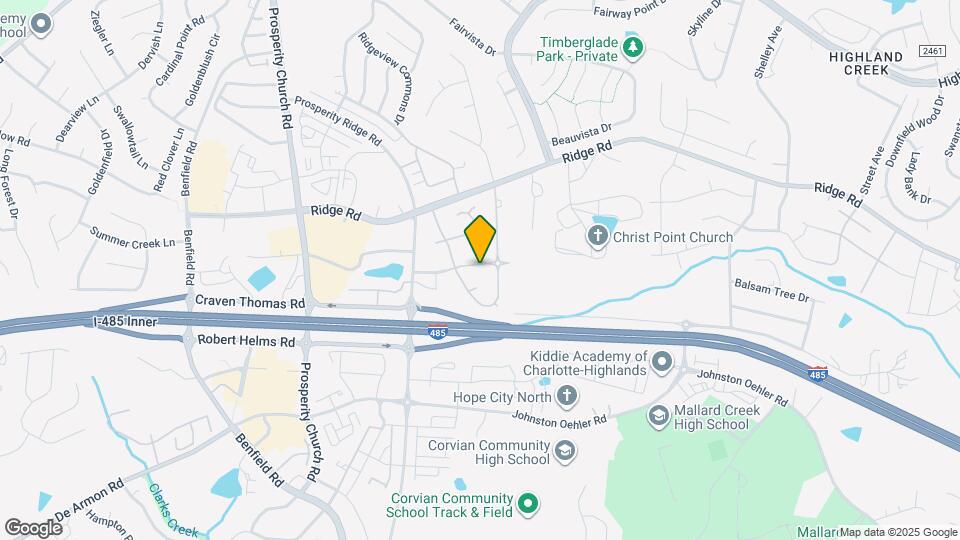 3823 Thomas Ridge Dr Map and Location Details