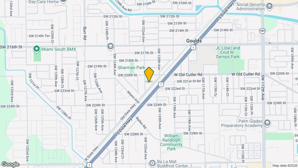 8836 SW 221st Terrace Map and Location Details