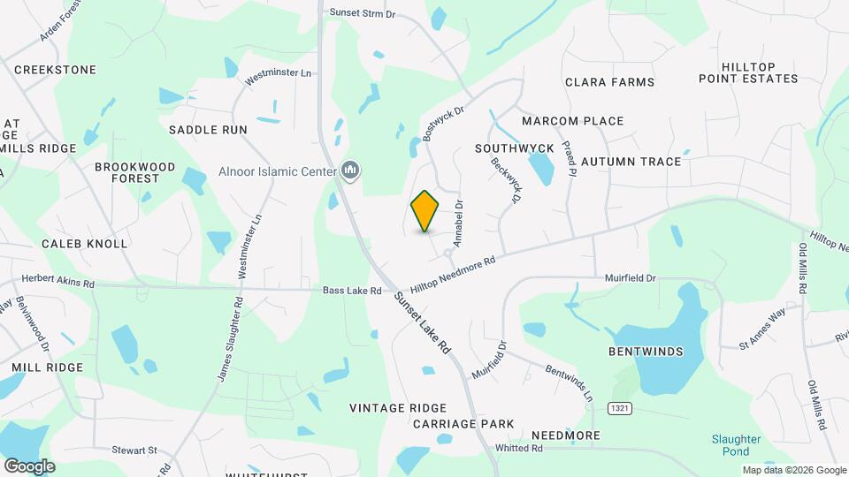 5304 Goosecross Wy Map and Location Details