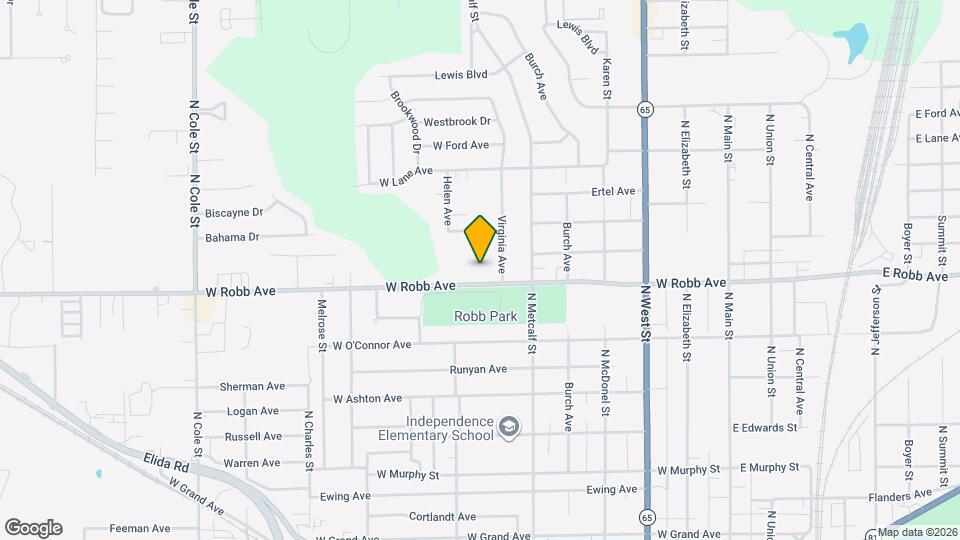 710 W Robb Ave Map and Location Details