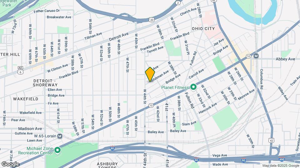 4221 Whitman Ave Mapa y Detalles de la Ubicación