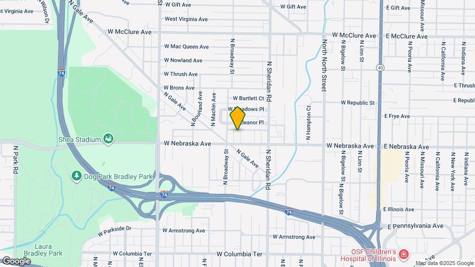 1915 N Ashley Ct Map and Location Details