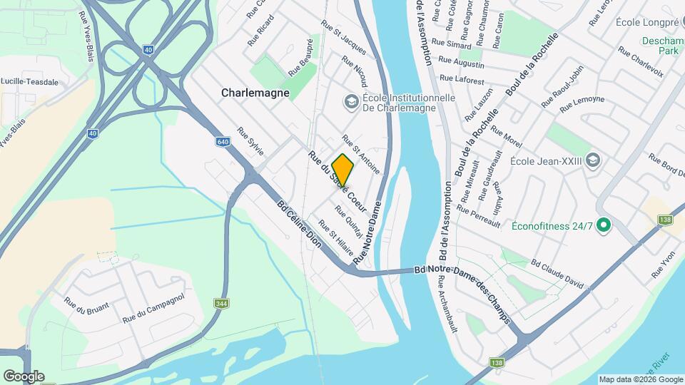 60 Du Sacré-Coeur Rue Map and Location Details