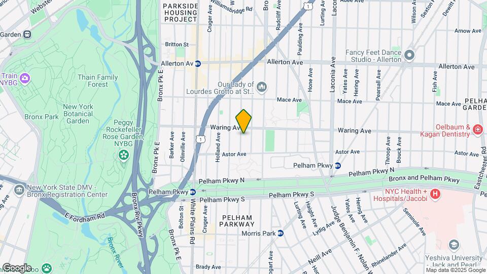 2332 Barnes Ave Map and Location Details