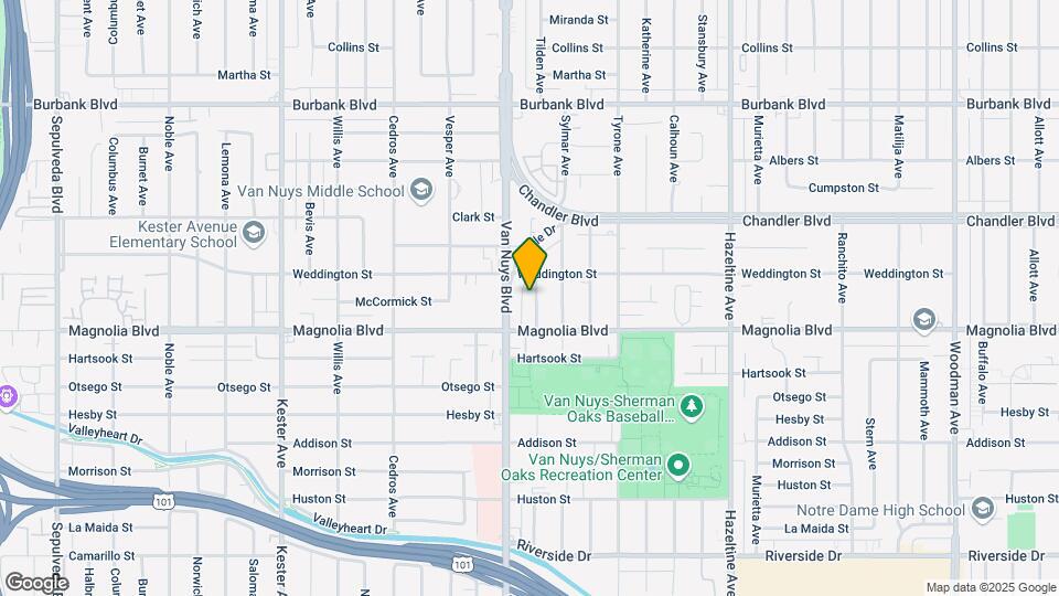 5233 Tilden Ave Map and Location Details