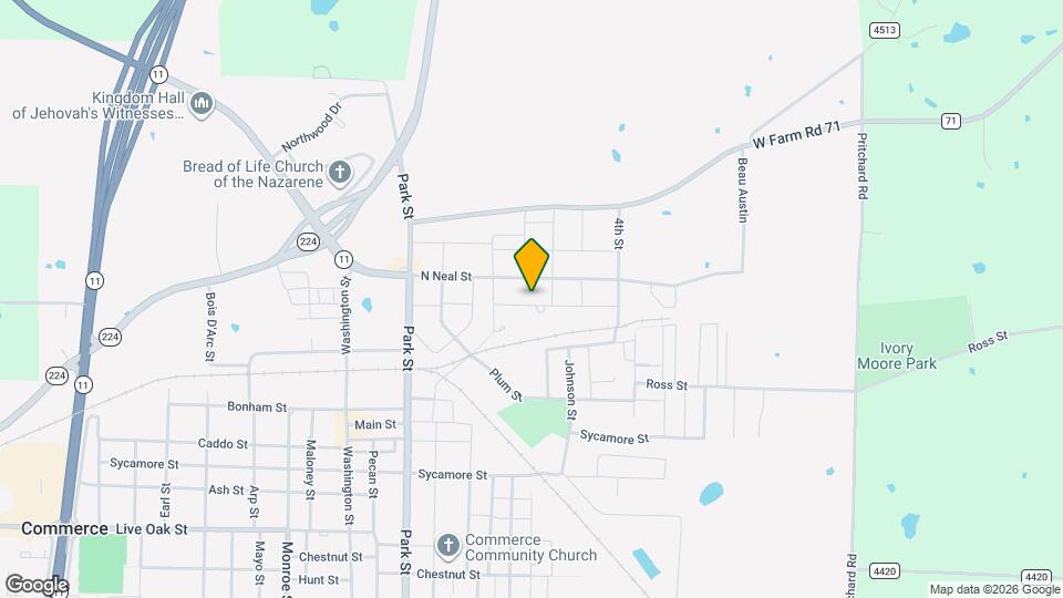 608 Harrison St Map and Location Details