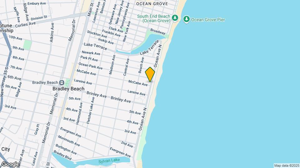 801 Ocean Ave Map and Location Details