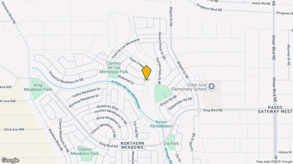 3612 Clear Creek Rd Map and Location Details