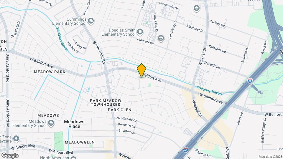 11511 Misty Glen Ln Map and Location Details