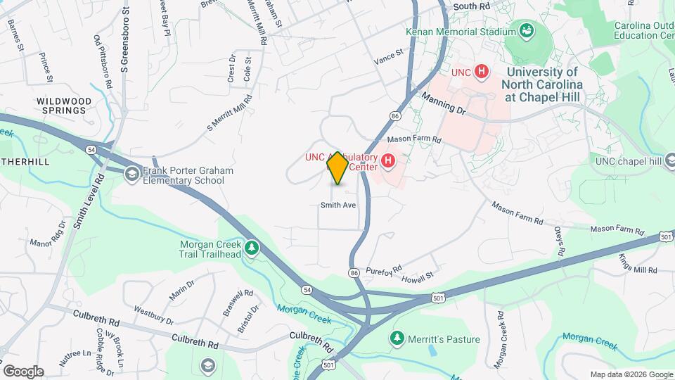 809 Woodland Ave Map and Location Details