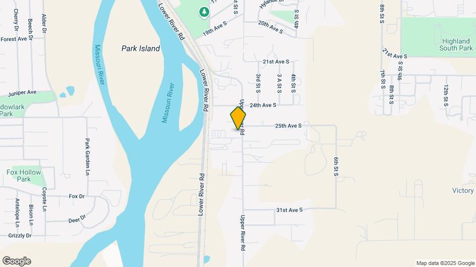 2508 Upper River Rd Map and Location Details