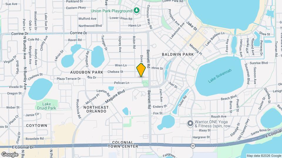 4020 Ibis Dr Map and Location Details