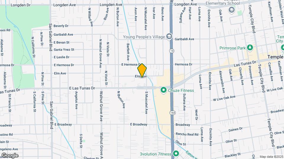 1380 Elm Ave Map and Location Details