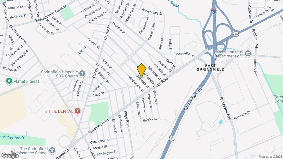 72 Ardmore St Map and Location Details