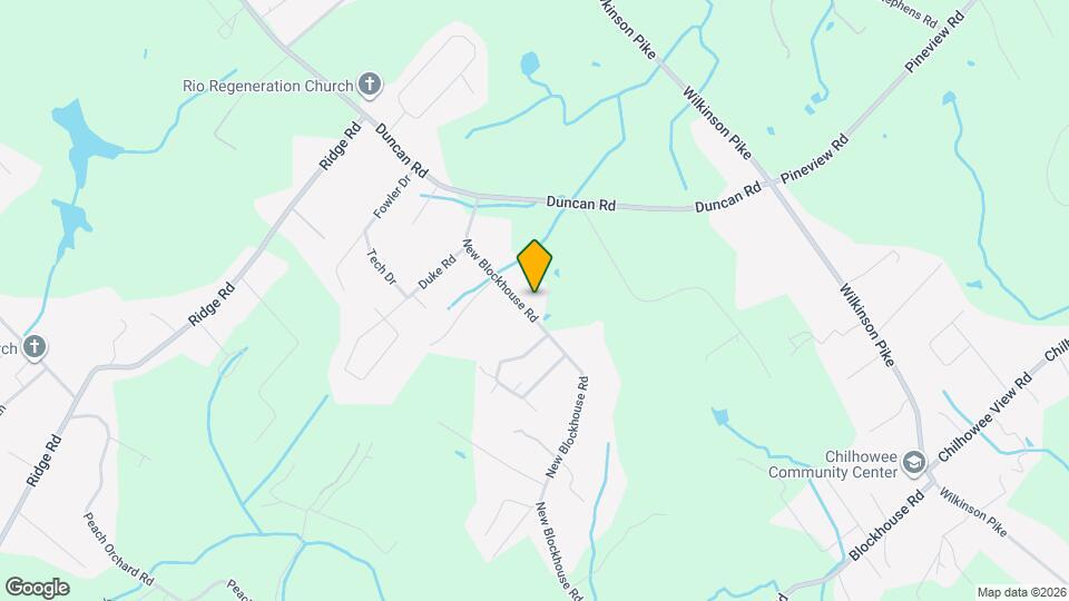 2717 New Blockhouse Rd Map and Location Details