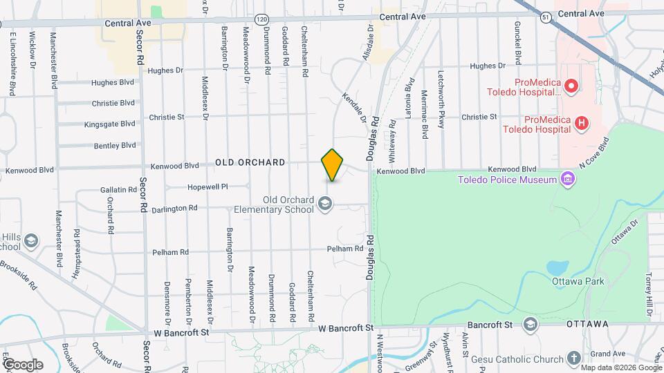 2528 Aldringham Rd Map and Location Details