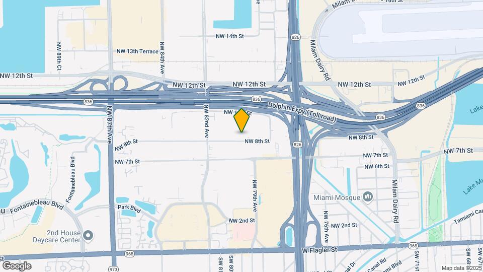 8035 NW 8th St Map and Location Details