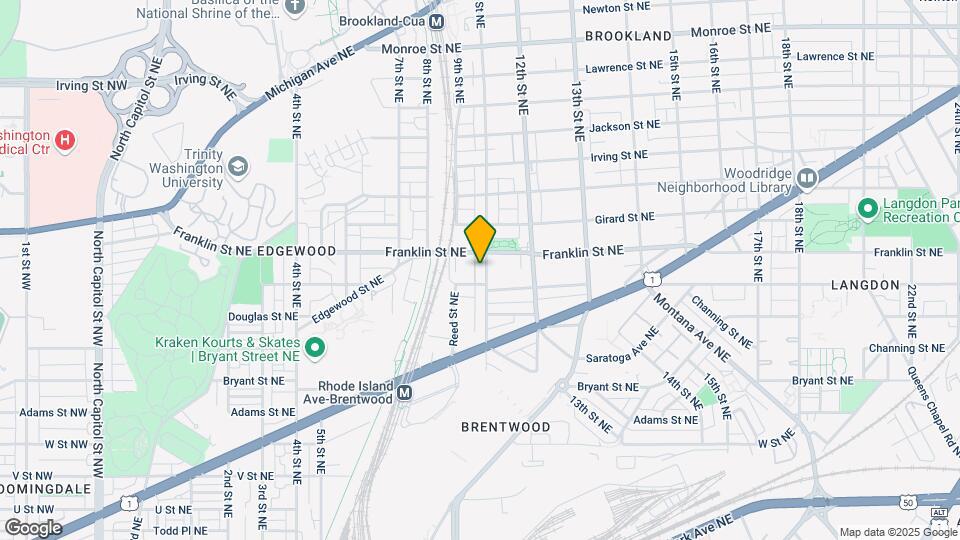 2714 10th St NE Map and Location Details