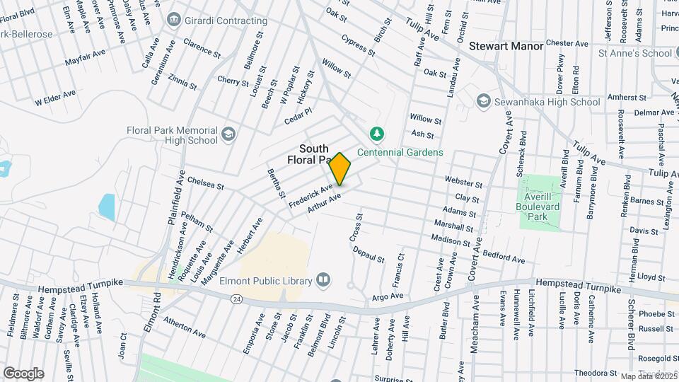 166 Arthur Ave, Unit 2 Map and Location Details