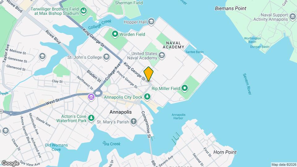 145 King George St Map and Location Details