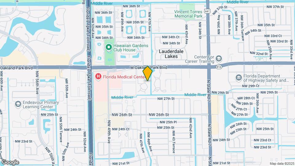 2900 NW 47th Ter Map and Location Details