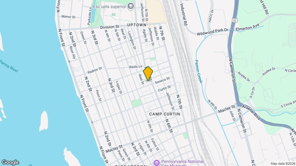 542 Seneca St Map and Location Details