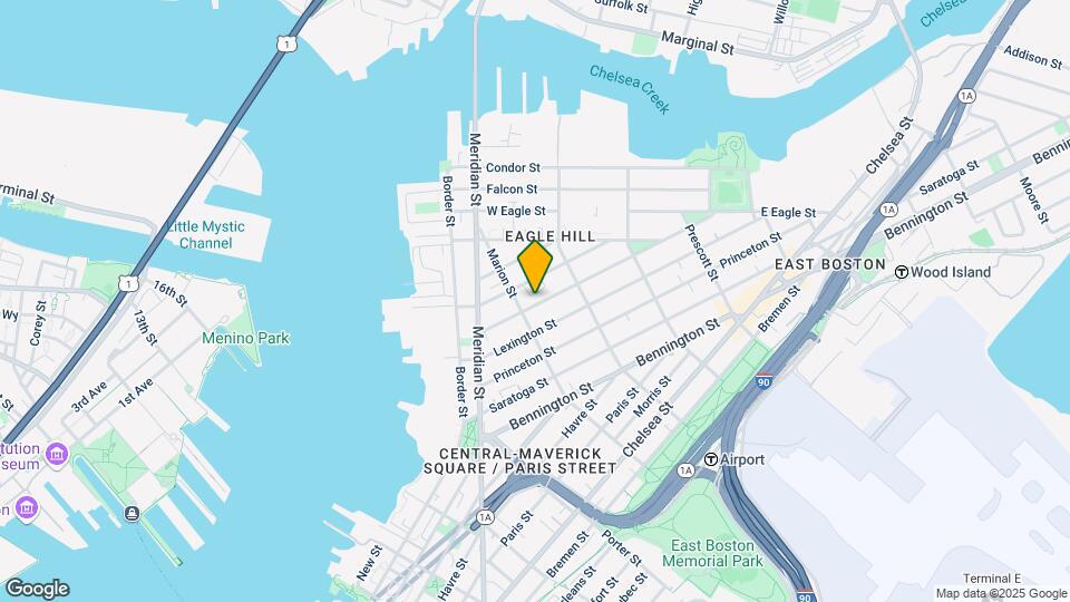 66-68 Trenton St Mapa y Detalles de la Ubicación