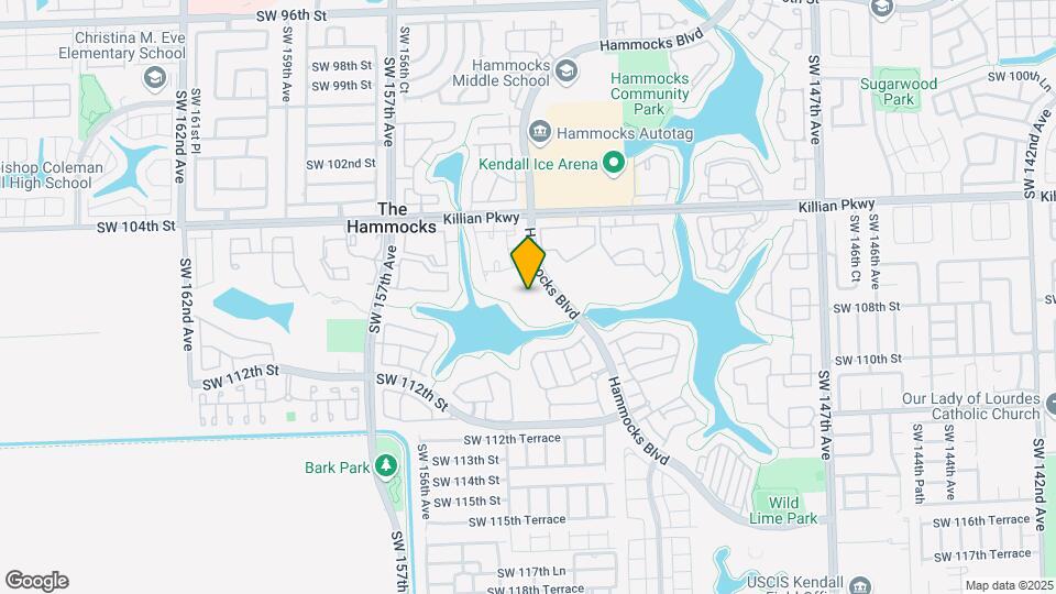15300 SW 106th Terrace Map and Location Details