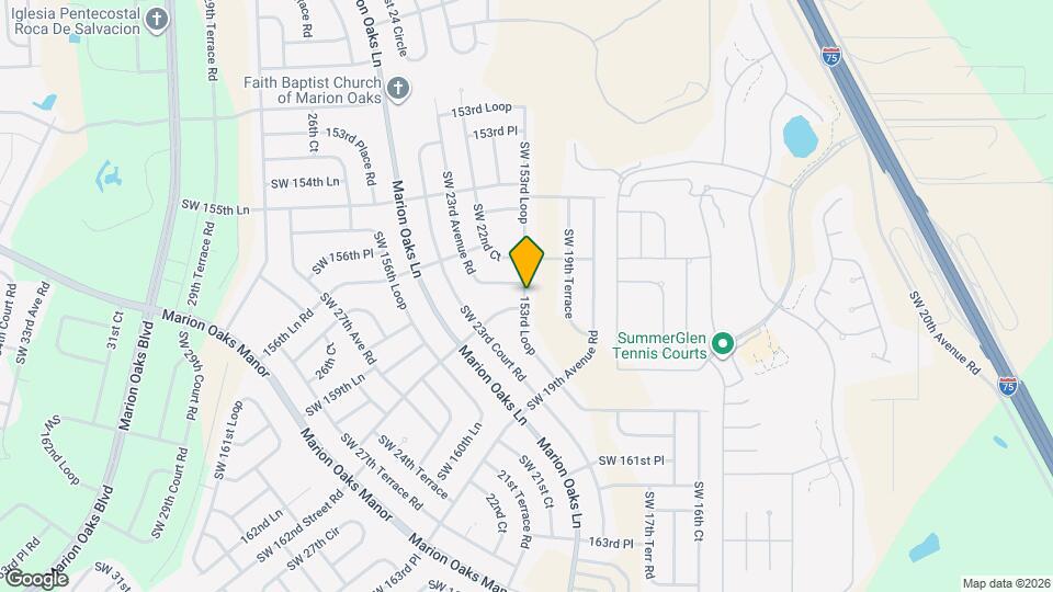 2165 SW 153rd Loop Mapa y Detalles de la Ubicación
