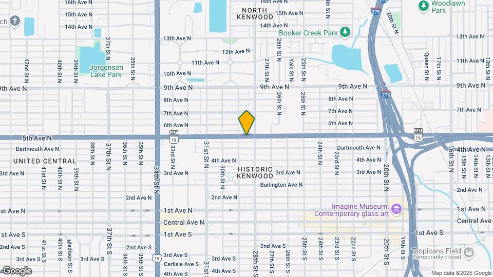 2836 5th Ave N Map and Location Details