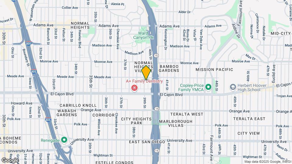 4353-4363 39th St Mapa y Detalles de la Ubicación