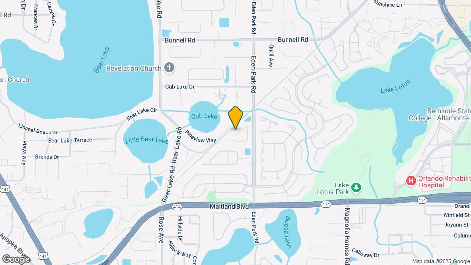 1316 Hampshire Pl Cir Map and Location Details