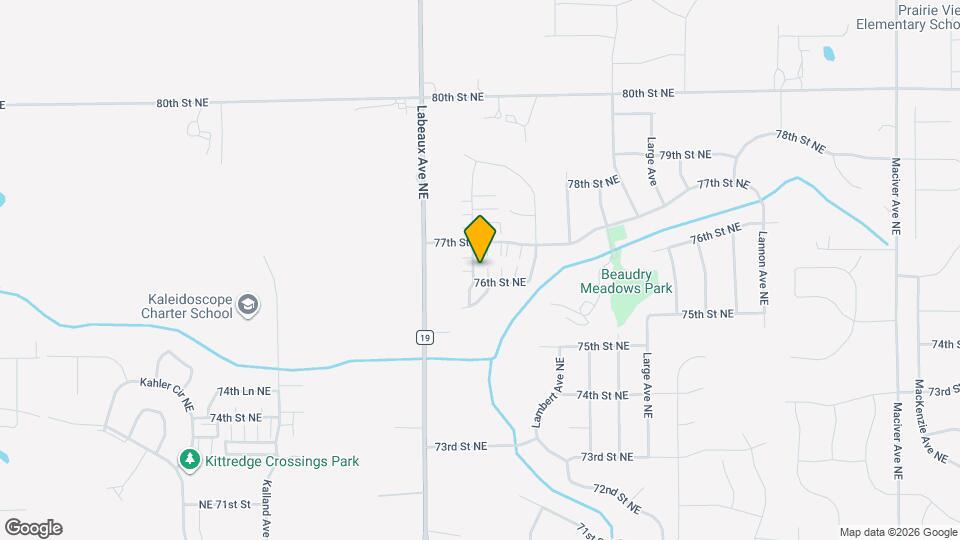 7634 Lachman Ave NE Map and Location Details