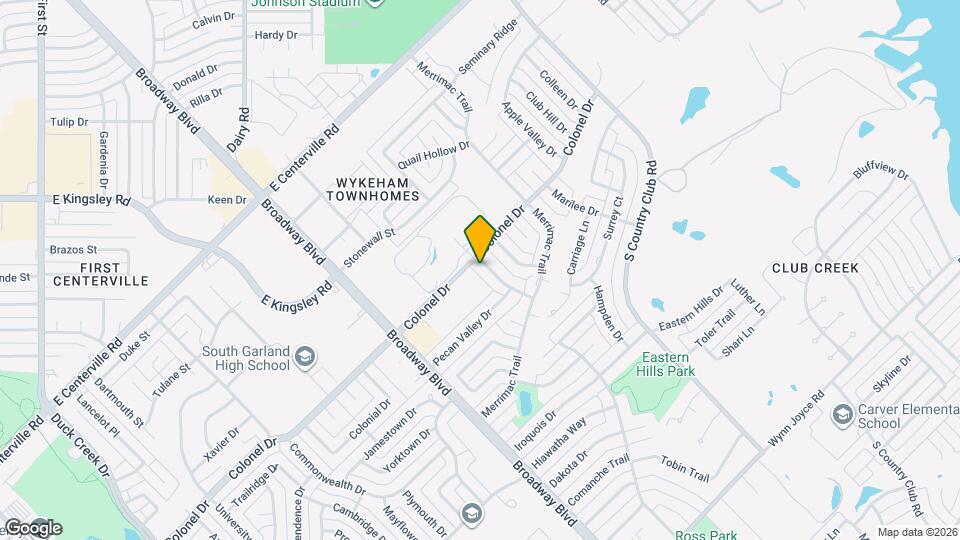 3405 Valley View Ln Map and Location Details