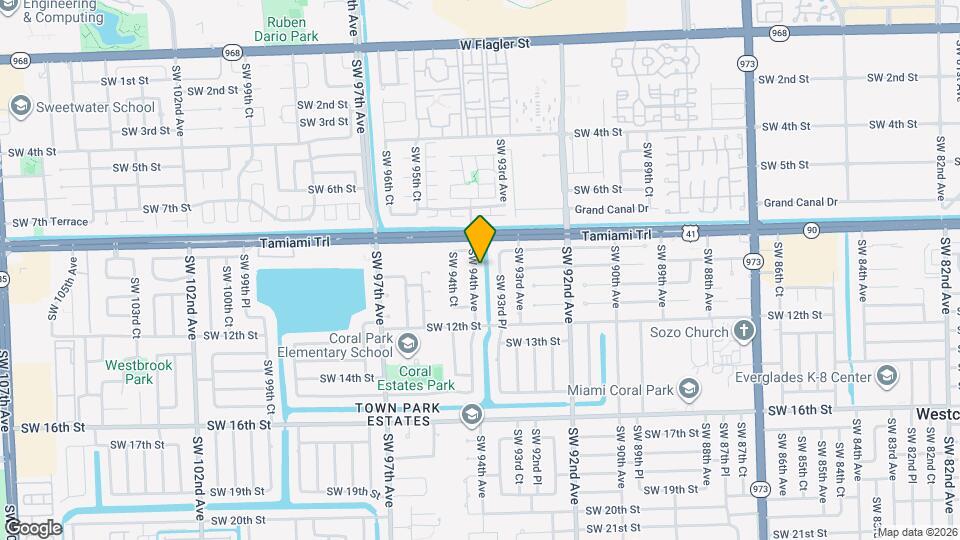 925 SW 94th Ave Map and Location Details