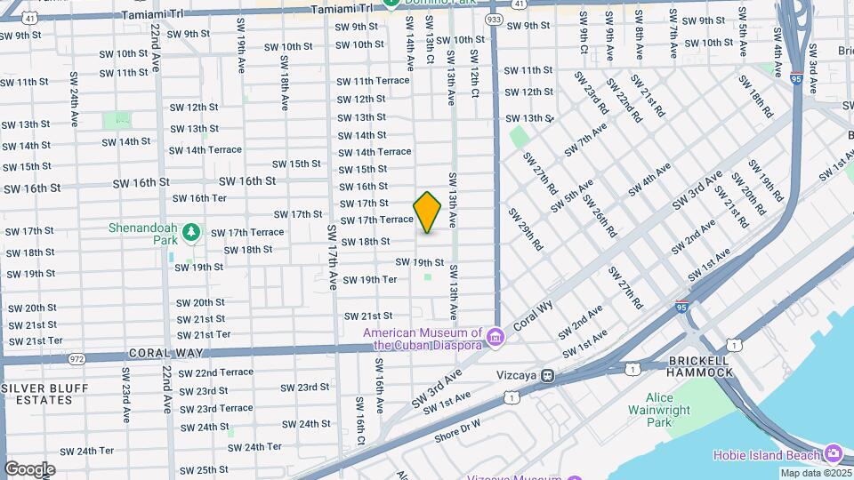 1365 SW 18th St Map and Location Details